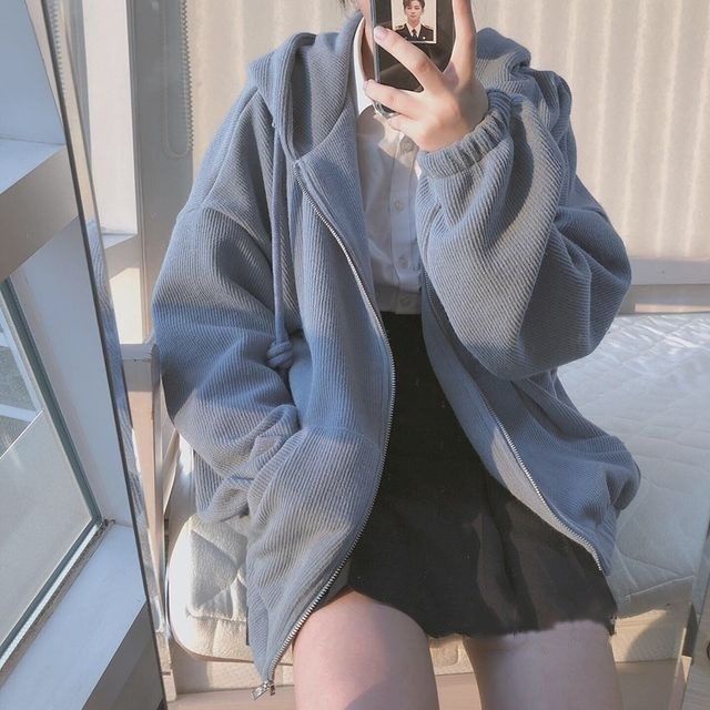 【Yuki】Áo khoác ni nam nữ, áo hoodies nam nữ zip nỉ bông khoá kéo ullzang | BigBuy360 - bigbuy360.vn