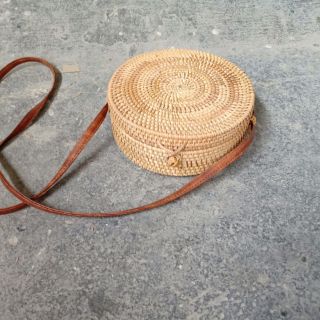 túi mây tre đan trơn