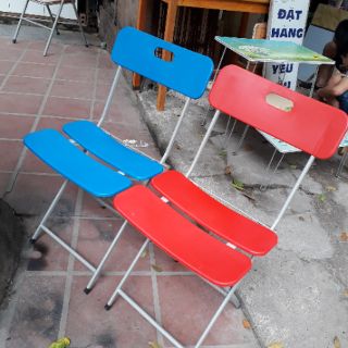 GHẾ GẤP NHỰA 3 MẢNH