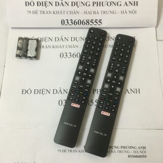 FREESHIP ĐIỀU KHIỂN TCL SMART TIVI