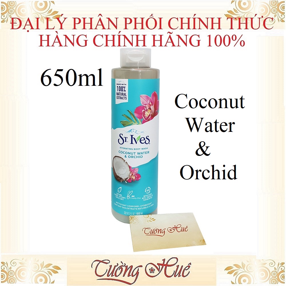 Sữa Tắm St. Ives Body Wash Nhiều Mùi - 650ml