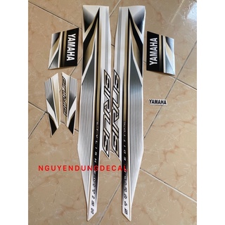 Tem Sirius màu trắng đời 2019_NguyenDungDecal