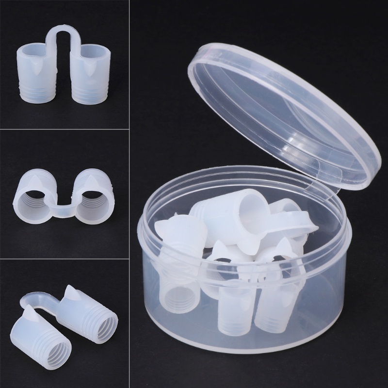 Kẹp Mũi Bằng Silicon Mềm Thoáng Khí Chống Ngáy Tiện Dụng