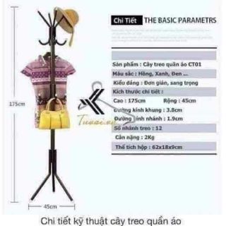 CÂY TREO QUẦN, ÁO, MŨ