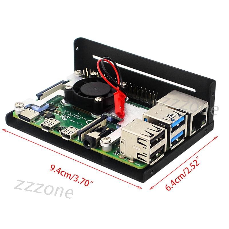 Màn Hình Lcd Cùng Vỏ Nhôm Cho Raspberry Pi 4b