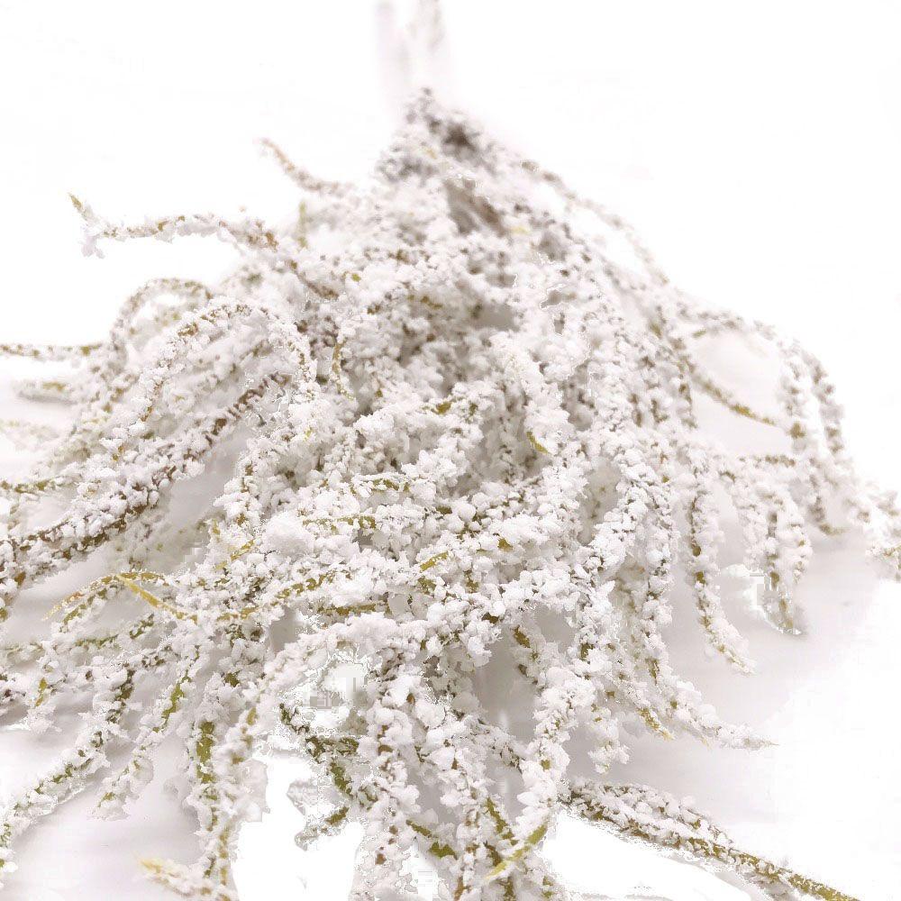 Set 6 Cây Cỏ Trắng Nhân Tạo Dùng Trang Trí Tiệc Cưới / Giáng Sinh DIY