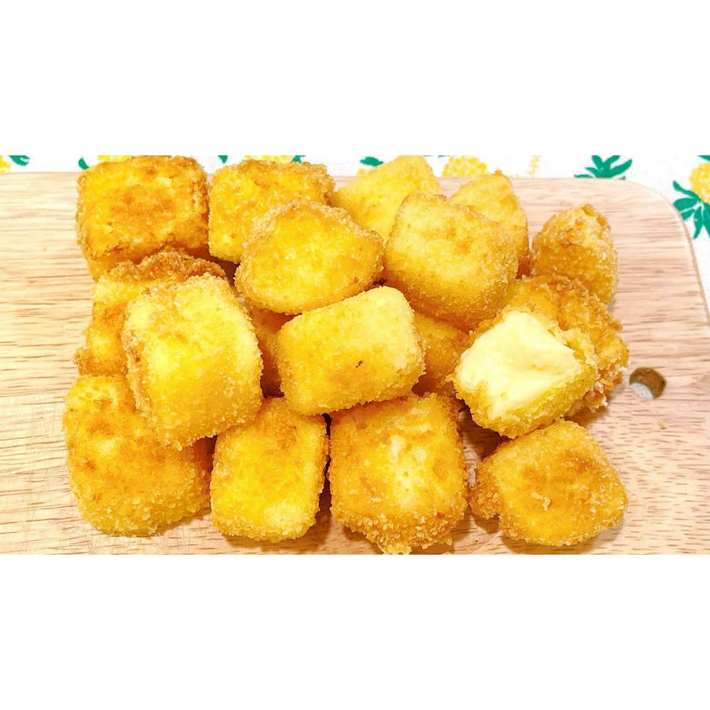 Sữa tươi chiên,bánh sữa tươi chiên giòn ngon