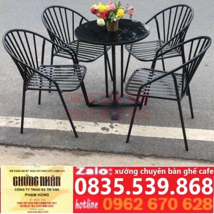 Bàn ghế Cafe bàn ghế quán Cafe sân vườn