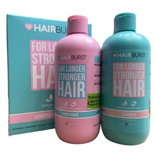 Bộ Dầu gội dầu xả HairBurst For Longer Stronger cải thiện rụng tóc 350mlx2