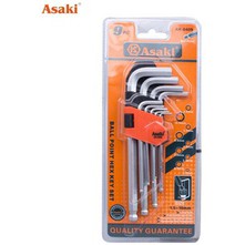 -[SIÊU CỨNG]-Bộ lục giác Asaki AK-0409