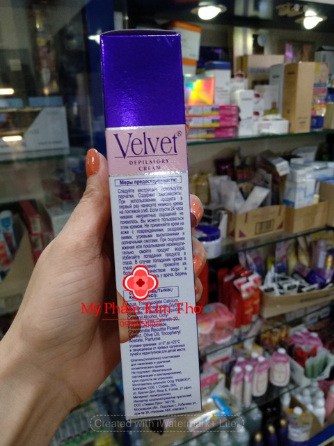 Tẩy Lông Velvet chính hãng Nga chinh hãng | BigBuy360 - bigbuy360.vn