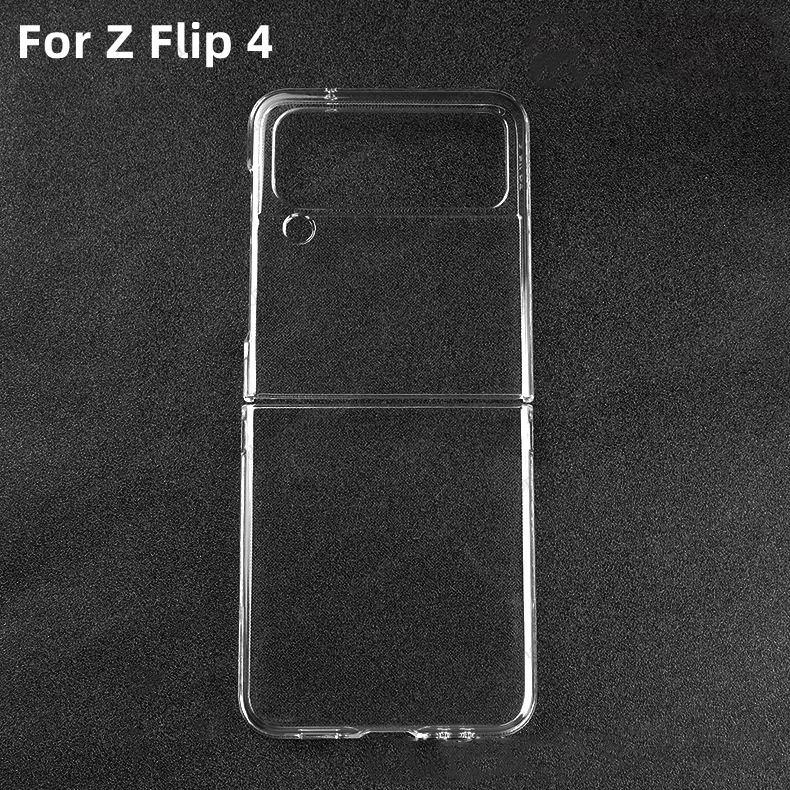 Ốp Điện Thoại PC Cứng Trong Suốt Siêu Mỏng Cho Samsung Galaxy Z Flip 4 5G Z Flip4 ZFlip4