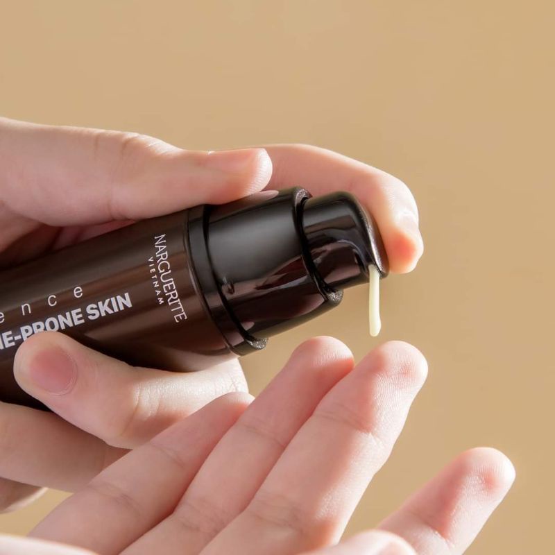 Nhũ tương narguerite giảm mụn mờ thâm kiểm soát dầu