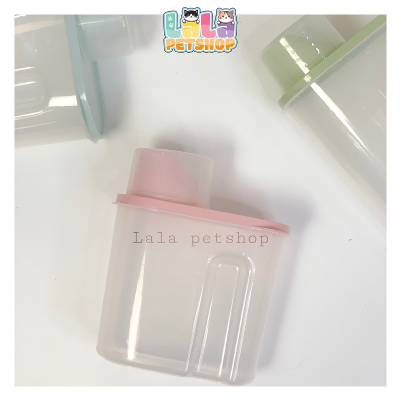 Hộp Đựng Bảo Quản Thức Ăn Cho Thú Cưng, Hạt Khô Cho Chó Mèo - LALA Pets Shop
