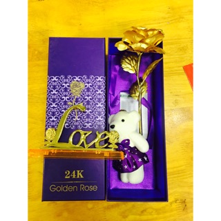 Hoa hồng vàng 24k