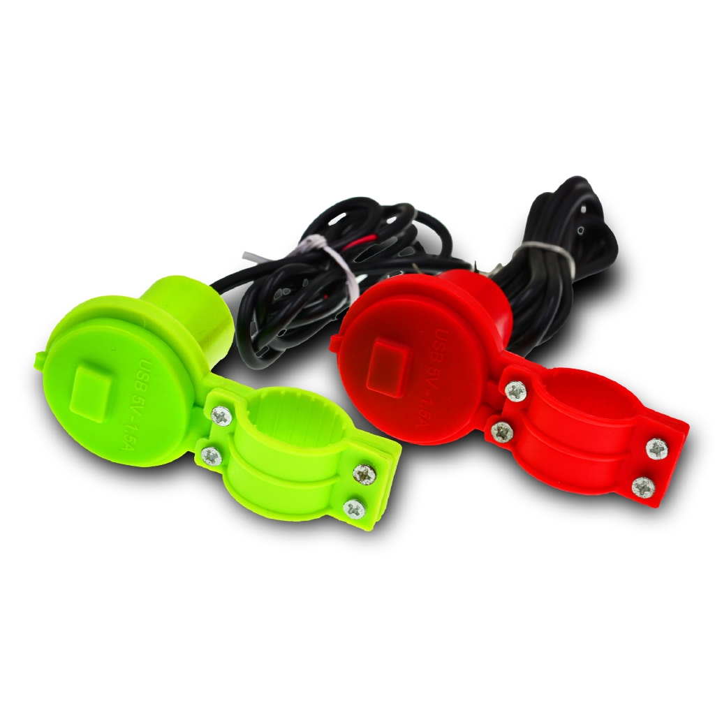 Bộ sạc USB 12V đến 5V 1.5A chống thấm nước dùng cho xe máy