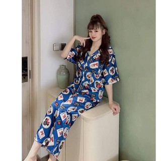 Đồ Bộ Cánh Dơi Lụa Latin Cao Cấp