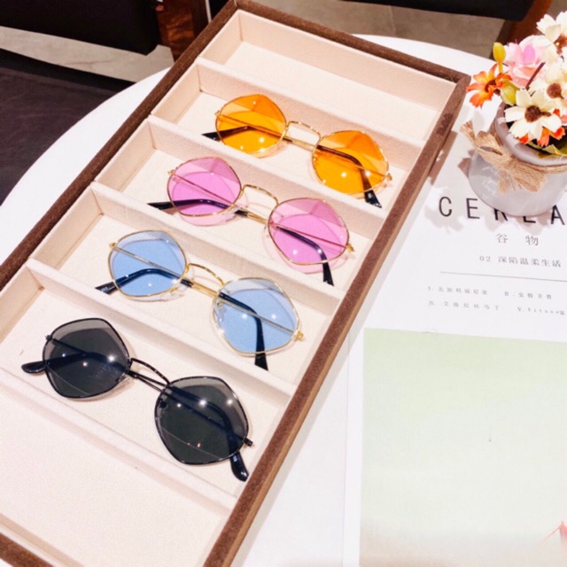 [CỰC ĐẸP] MẮT KÍNH THỜI TRANG HOT TREND MẶT THOI 203 NHIỀU MÀU CỰC HOT