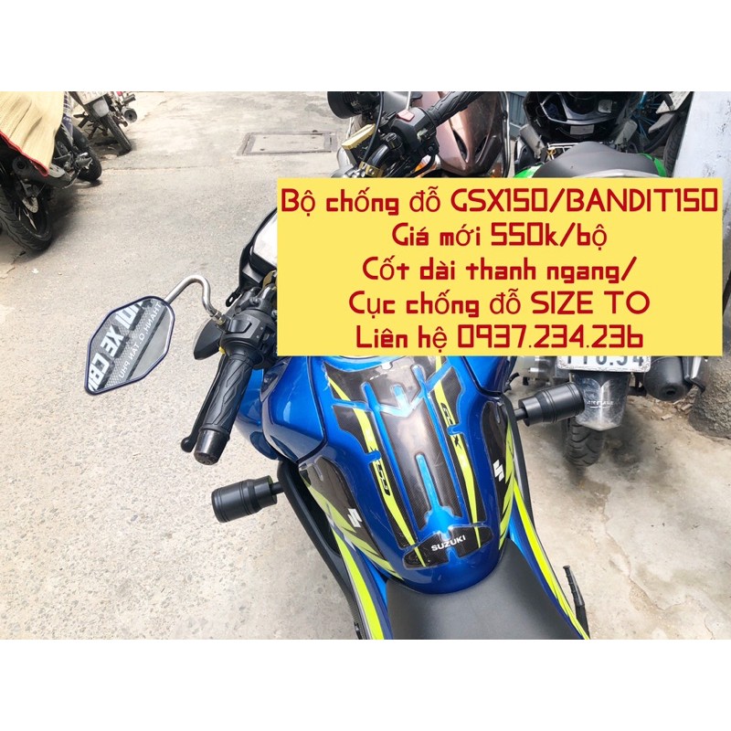 CHỐNG ĐỖ  DÀNH CHO GSX150 R150 - S150 - BANDIT150