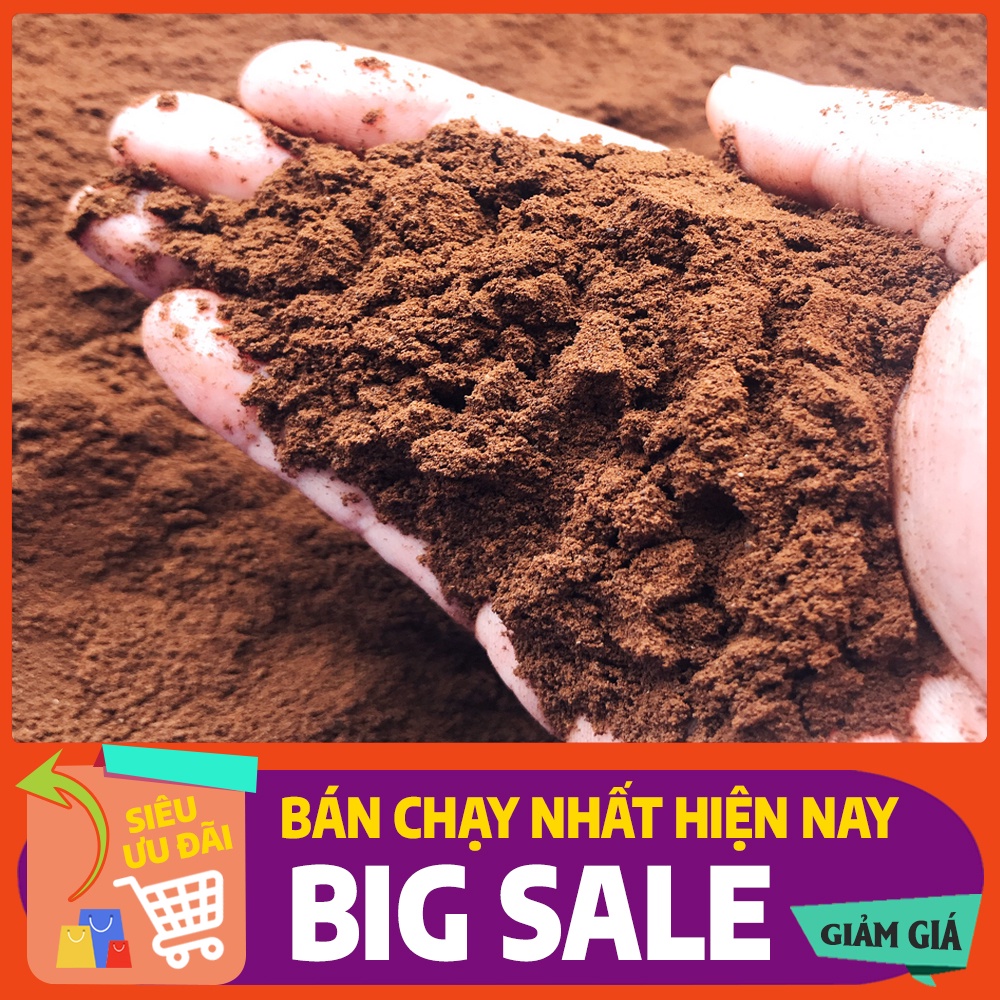 1kg bã cà phê nguyên chất sấy khô cực mịn dùng tẩy tế bào chết và chăm sóc da