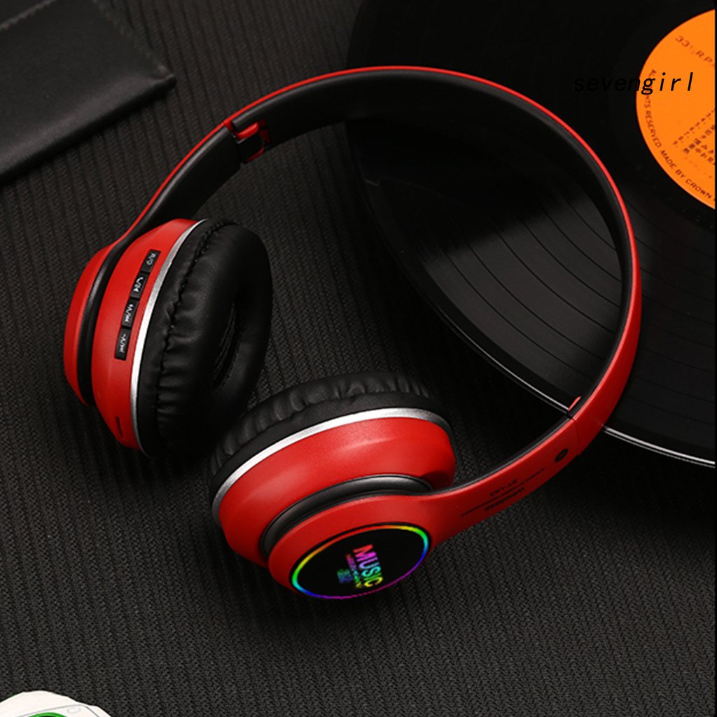 Tai Nghe Sev-St-L63 Bluetooth 5.0 Không Dây Âm Thanh Stereo Có Đèn Led