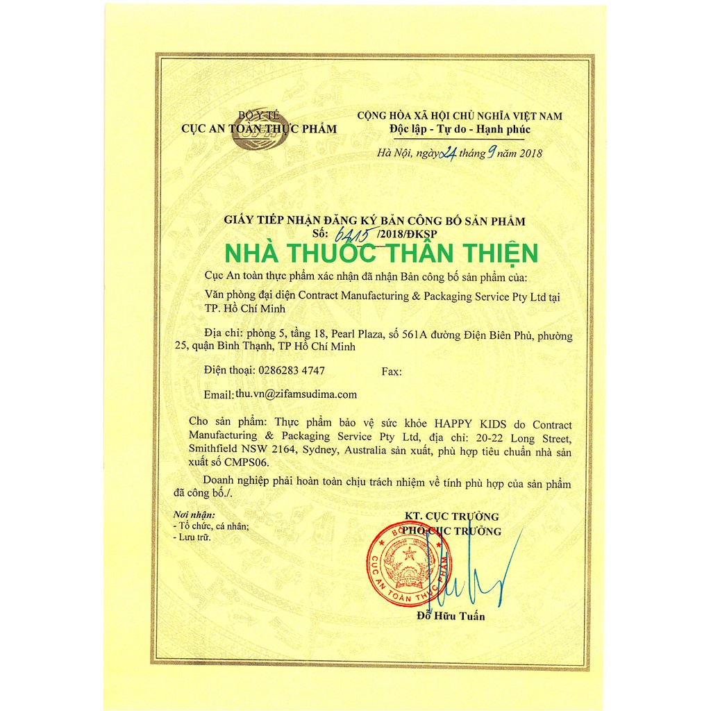 {Úc}Viên nhai Happy Kids Omega 3 –Hỗ trợ phát triển trí thông minh cho trẻ, giúp mắt sáng, tăng cường đề kháng (30 viên)