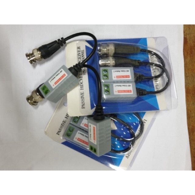 Video balun 1080p - adapter chuyển chân cắm cam analog tín hiệu ổn định