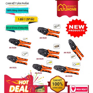 Kềm bấm đầu cosse asaki ak-9120, ak-9121, ak-9122, ak-9123, ak-9124, ak-9125, ak-9126