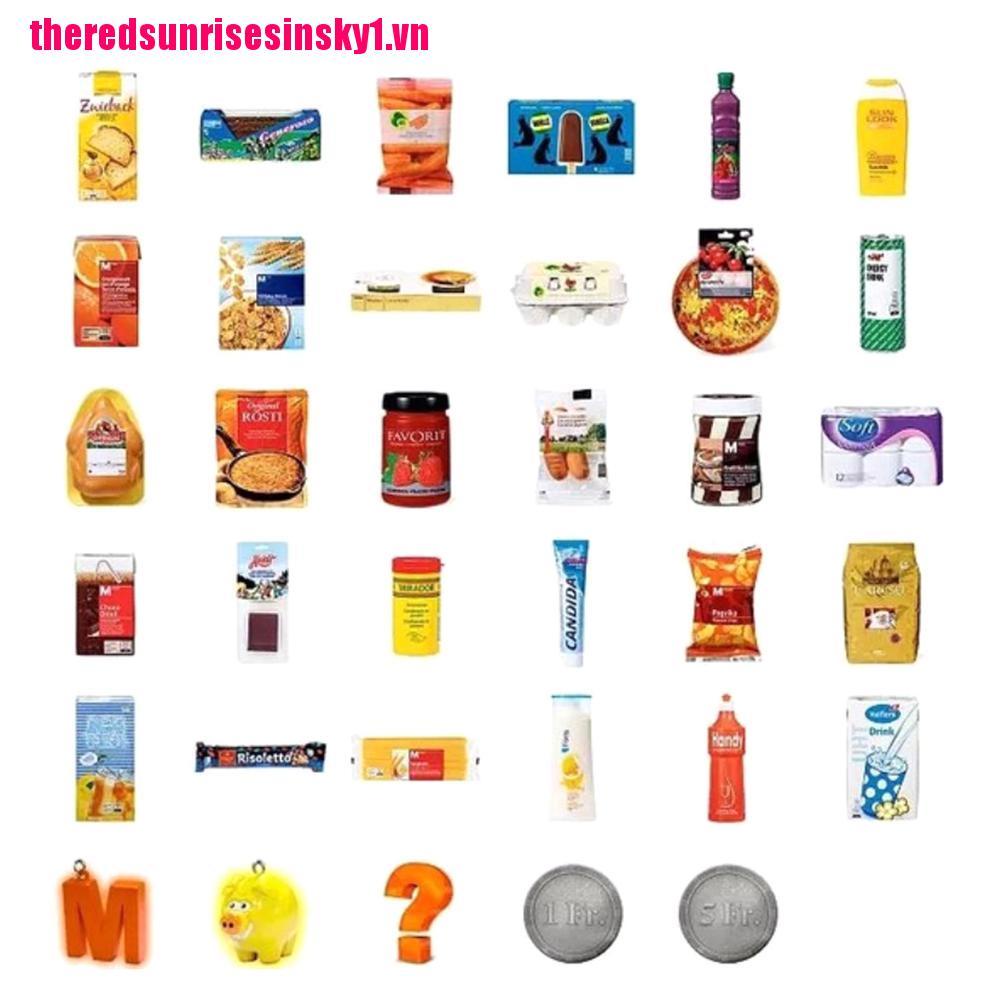 Mô Hình Đồ Ăn Vặt Mini Tỉ Lệ 1: 6 Dành Cho Nhà Búp Bê