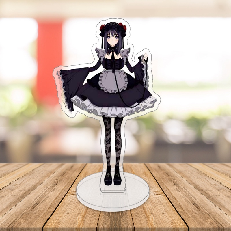 Bộ Phụ Kiện Trang Trí Nhà Cửa Bằng acrylic Hình Trái Tim Con Rối Mùa Thu Trong love Dali Kitagawa Haimeng
