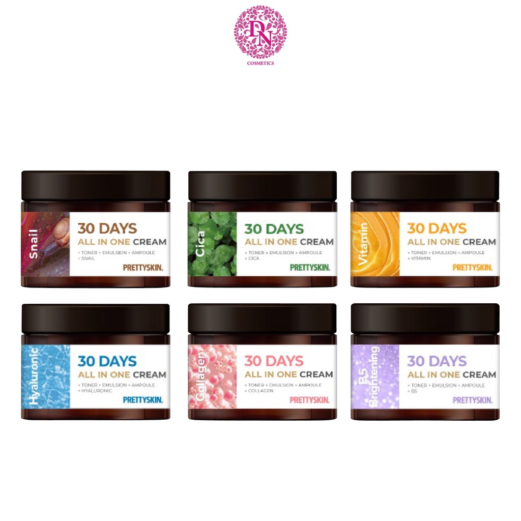 Kem dưỡng da Pretty Skin 30 Days All In One 100ml