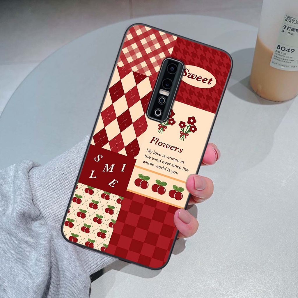 Ốp Vivo V17 Pro họa tiết hoa, gấu thời trang, ốp dẻo bền đẹp