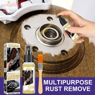 1 Pc Rust Remover+1*Brush Car Maintenance Cleaning Rust Remover 30ml Durable New