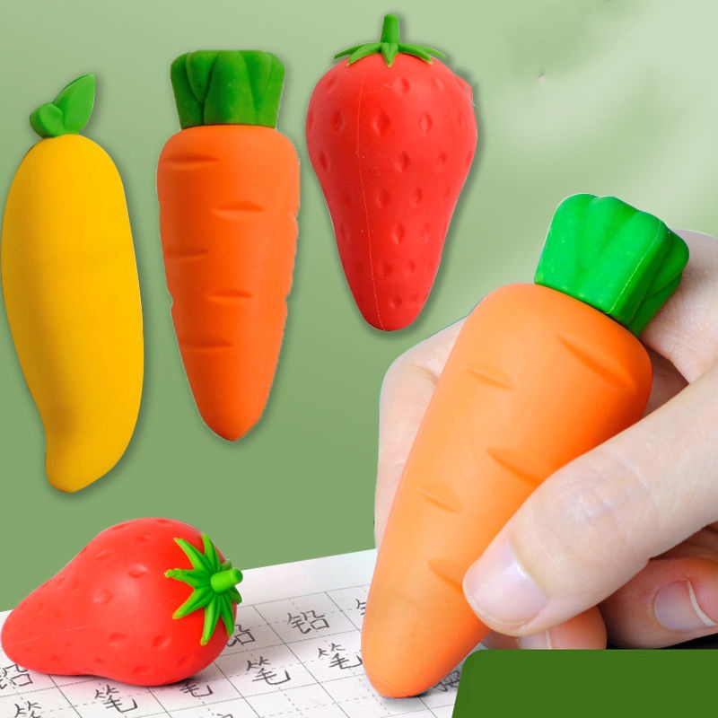 Cục Tẩy Thiết Kế Hình Trái Cây Hoạt Hình Sáng Tạo Dành Cho Trẻ Nhỏ Tiểu Học