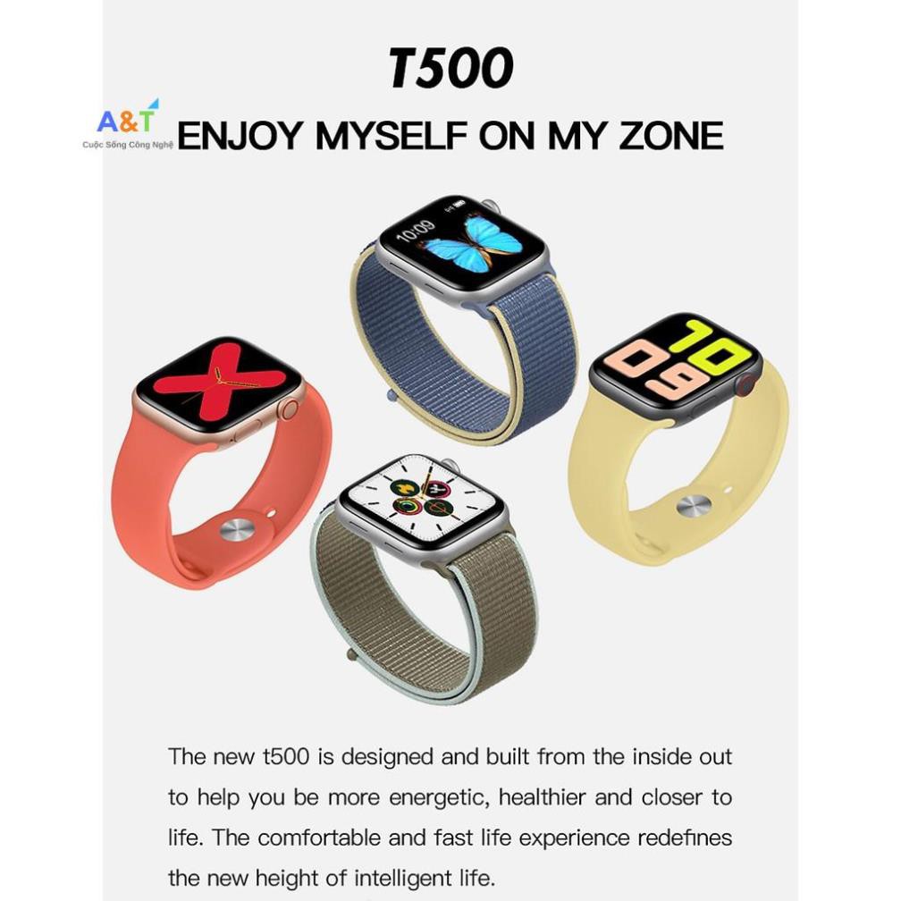 🎀Thay Được Dây🎀 Đồng Hồ Thông Minh TS 500 Kết Nối Bluetooth Với Điện Thoại