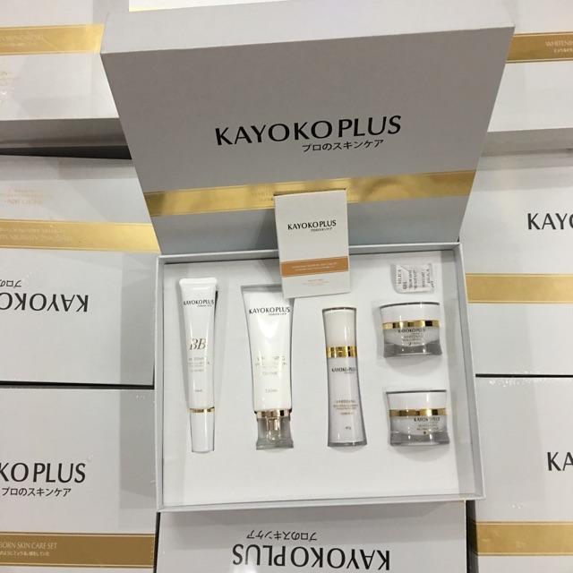 Bộ MP Kayoko Plus 5in1 nám tàn nhang làm trắng da, dưỡng da trắng mịn