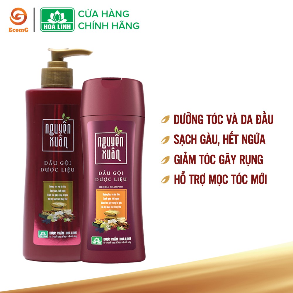 Dầu gội thảo mộc chăm sóc da đầu dành cho da đầu ngứa, nhiều gàu - Nguyên Xuân đỏ NX2