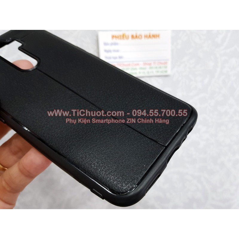 [Ảnh Thật] Ốp Lưng OPPO A5 2020, A9 2020 Dẻo Vân Giả Da Loại Thường