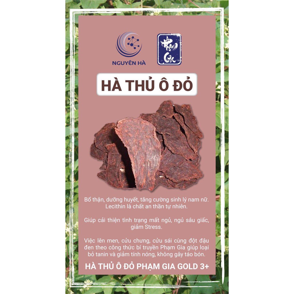 [Freeship HN, HCM Hà Thủ Ô Đỏ Phạm Gia Gold 3 bổ máu đen tóc đẹp da hàng chính hãng 100%] | BigBuy360 - bigbuy360.vn