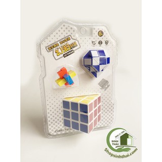 Vỉ 3 cục rubik to nhỏ 3x3