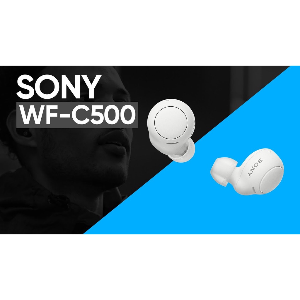 [QUÀ TẶNG KÈM BÌNH GIỮ NHIỆT L&amp;L] Tai nghe True Wireless Sony WF-C500 Bảo Hành Chính Hãng 12 Tháng