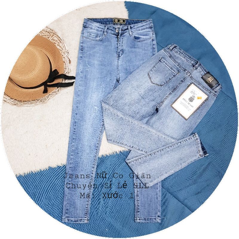 Quần Jeans Nữ Xước Delly Jeans