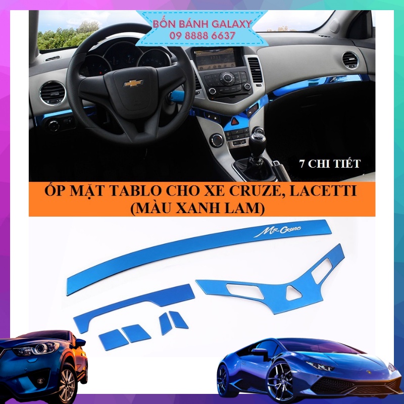 ỐP MẶT TABLO CHO XE CRUZE, LACETTI