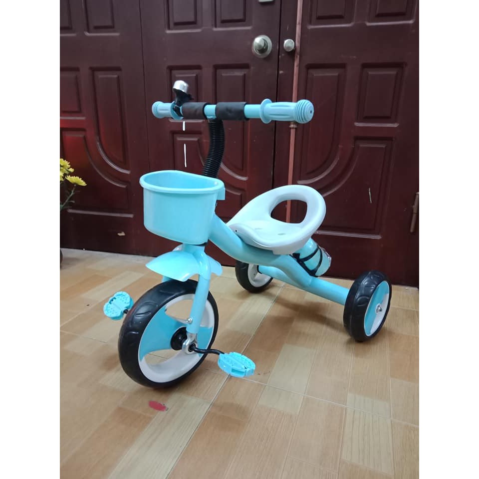 Xe đạp 3 bánh bình nước kèm ảnh thật cho bé