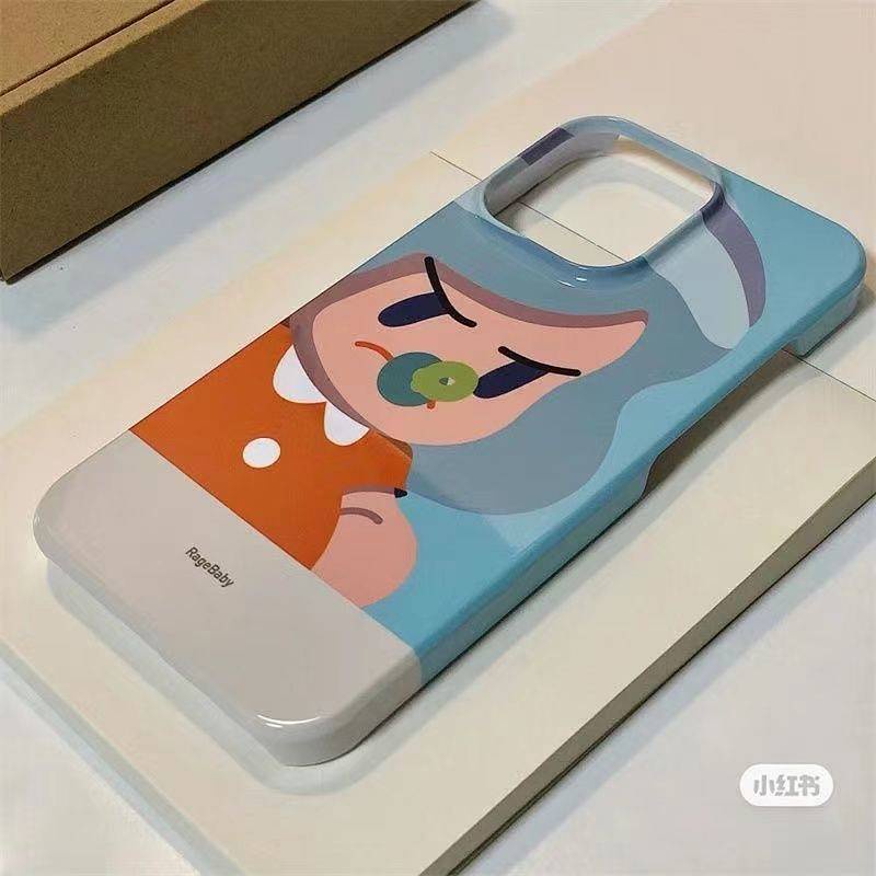 Ốp điện thoại in hình cô gái thích hợp cho iPhone 13promax Apple 11 14 12 X/xr