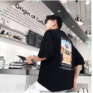 Áo thun unisex summer nam nữ 3 màu dáng thụng tay lỡ mix quần jean chân váy đẹp hot