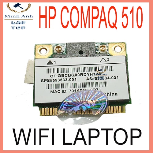 Thay Wifi Laptop HP compaq 510 515 500 card wifi 510
