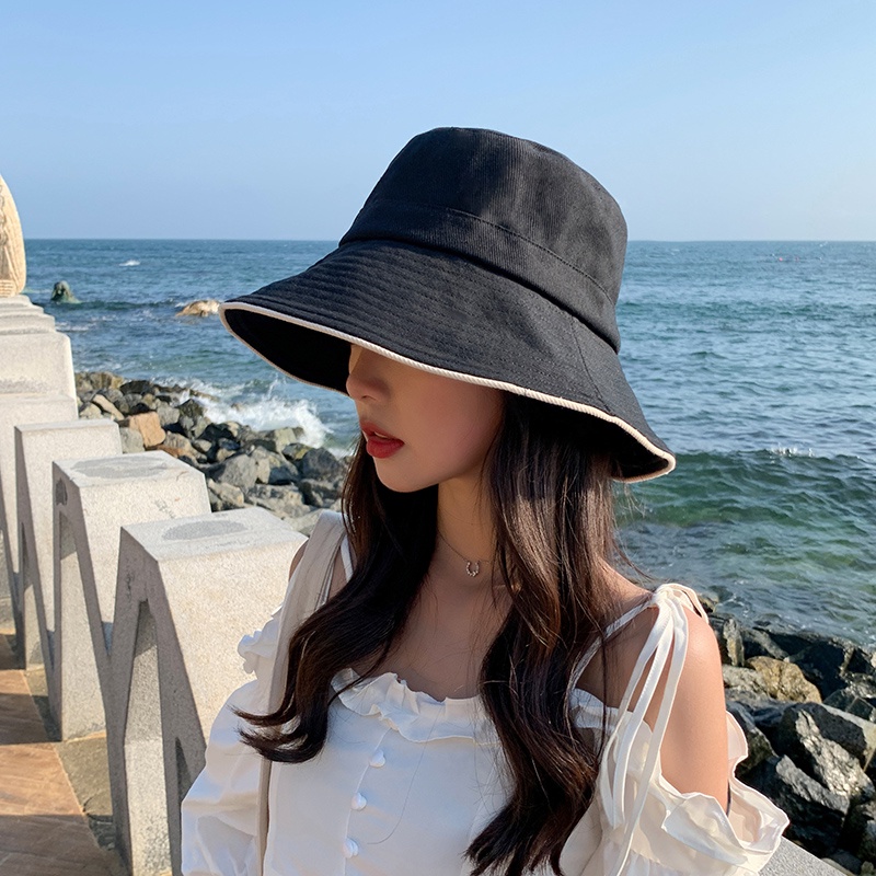 Mũ Tai Bèo Chống Nắng Chống Tia Uv Thời Trang Mùa Hè Cho Nữ
