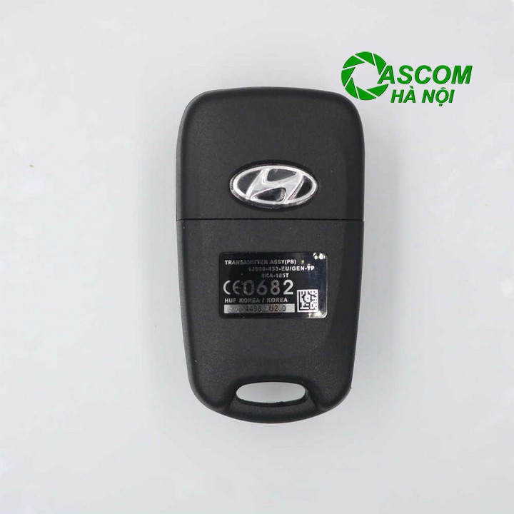 Vỏ khoá Hyundai – Vỏ chìa khoá ô tô Hyundai i30, i20, Accent, Verna Kia SORENTO SPORTAGE CERATO RIO 3 nút đen
