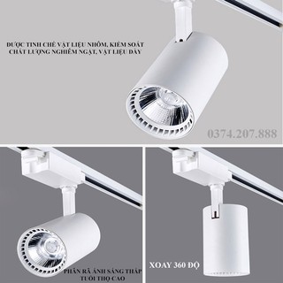Đèn Rọi Ray COB 12W Siêu Sáng LUX [Den Roi]
